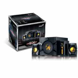 Genius GX Gaming SW-G 2.1 3000 Black & Gold Gaming Speaker System