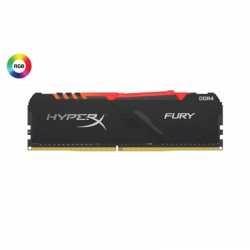 Kingston HyperX Fury RGB 16GB Black Heatsink (1x16GB) DDR4 2666MHz DIMM System Memory