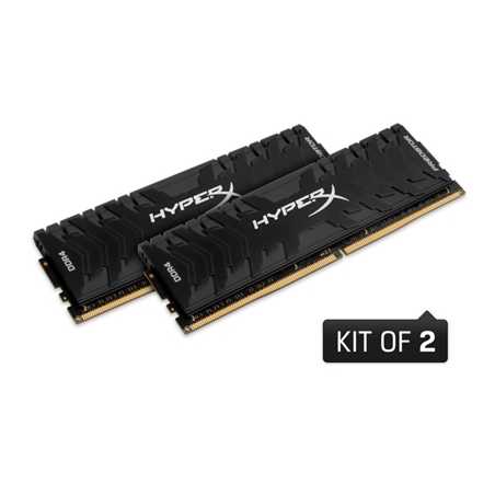 Kingston HyperX Predator 32GB Black Heatsink (2 x 16GB) DDR4 3000MHz DIMM System Memory