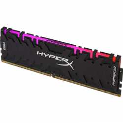 Kingston HyperX Predator RGB 8GB Black Heatsink (1x8GB) DDR4 4000MHz DIMM System Memory