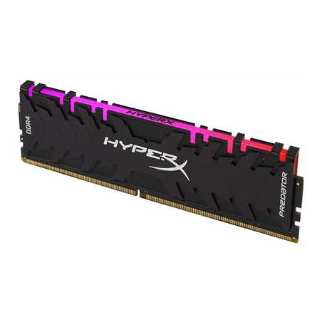 Kingston HyperX Predator RGB 8GB Black Heatsink (1x8GB) DDR4 4000MHz DIMM System Memory
