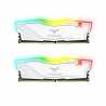 Team DELTA RGB 8GB White Heatsink with RGB LEDs (2 x 4GB) DDR4 2666MHz DIMM System Memory