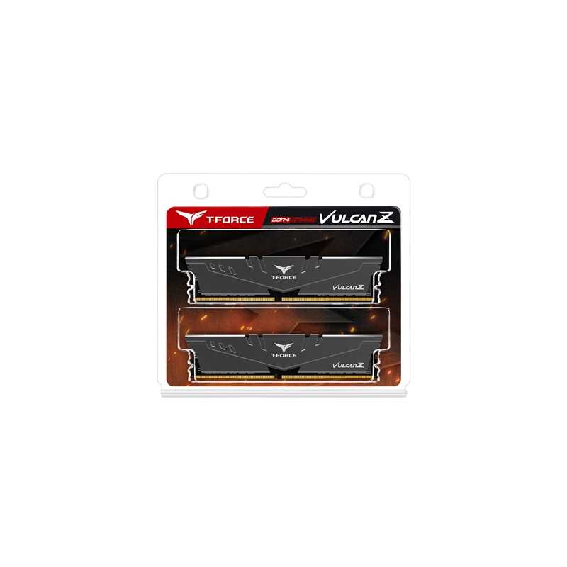 Team T-Force Vulcan Z 32GB Silver Heatsink (2 x 16GB) DDR4 3200MHz DIMM System Memory