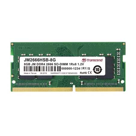 Transcend 4GB (1 x 4GB) DDR4 2666MHz SODIMM System Memory