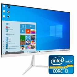 All-In-One 24" PC Intel i3 8100 3.60GHz Quad Core 8GB DDR4 RAM 512GB M.2 Wireless w Windows 10 Pro - Prebuilt System