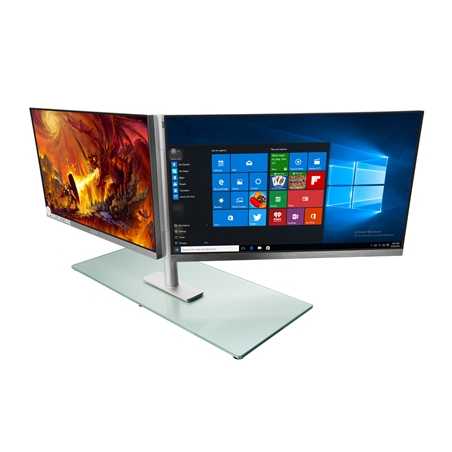 Vizta by HKC VP24DPI-UK Twin 24" LED IPS Widescreen VGA/DVI-I/HDMI Display Port Monitors