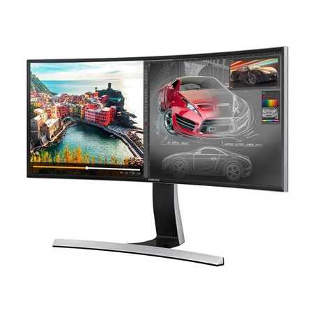 Samsung S34E790C 34" Ultra-Wide LED Widescreen HDMI/DisplayPort Premium Curved Monitor