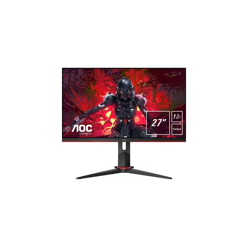 AOC 27G2U5/BK 27" Full HD LED Widescreen IPS HDMI/Display Port Freesync 1ms Gaming Black/Red Monitor