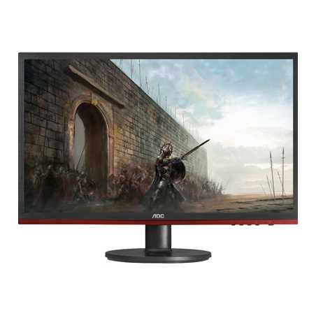 AOC G2460VQ6 24" LED Widescreen VGA DVI HDMI TN Freesync 1ms Gaming Black/Red Monitor