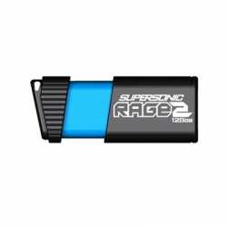 Patriot Supersonic Rage 2 128GB USB 3.1 Blue USB Flash Drive