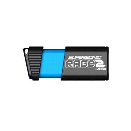 Patriot Supersonic Rage 2 128GB USB 3.1 Blue USB Flash Drive