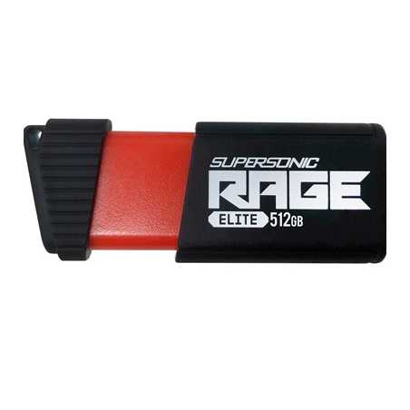 Patriot 512GB Supersonic Rage Elite (USB 3.1 Gen 1)