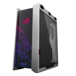 Asus ROG Strix Helios RGB White Gaming Case with with Tempered Glass Windows, E-ATX, GPU Braces, USB-C, Fan/RGB Controls, Carry 