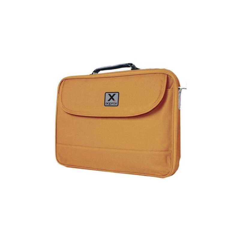 Approx (APPNB15O) 15.6" Laptop Carry Case, Multiple Compartments, Padded, Orange, Retail