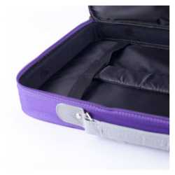 Approx (APPNB15P) 15.6" Laptop Carry Case, Multiple Compartments, Padded, Purple
