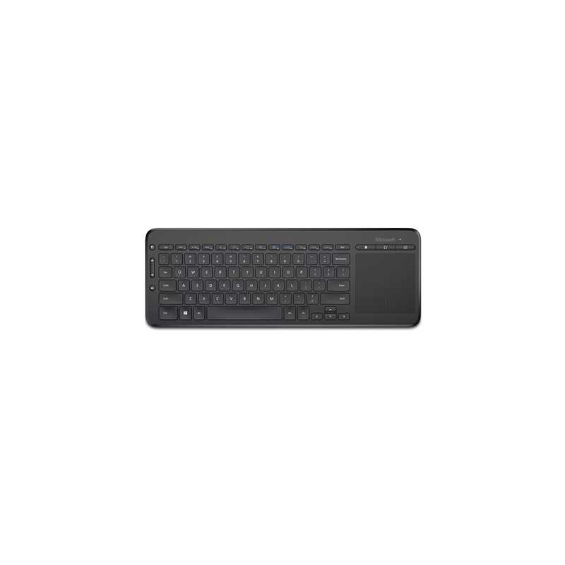 Microsoft AllinOne Wireless Media Keyboard with Integrated Trackpad