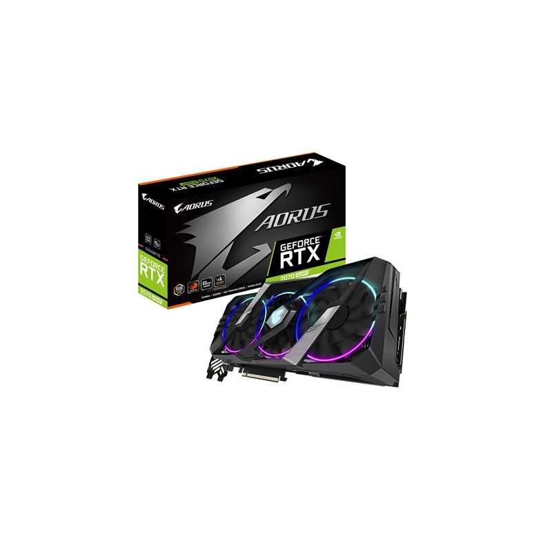 Gigabyte AORUS GeForce RTX 2070 SUPER 8GB GDDR6 Triple Fan RGB Graphics Card