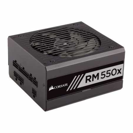 Corsair 550W Enthusiast Series RM550X PSU, Rifle Bearing Fan, Fully Modular, 80 Gold