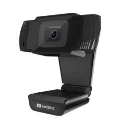Sandberg USB Webcam Saver, HD 480P, Mic, Auto Light Correction, 30° Rotatable, 5 Year Warranty