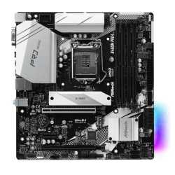 Asrock B460M PRO4, Intel B460, 1200, Micro ATX, 4 DDR4, XFire, VGA, HDMI, DP, RGB Lighting, M.2