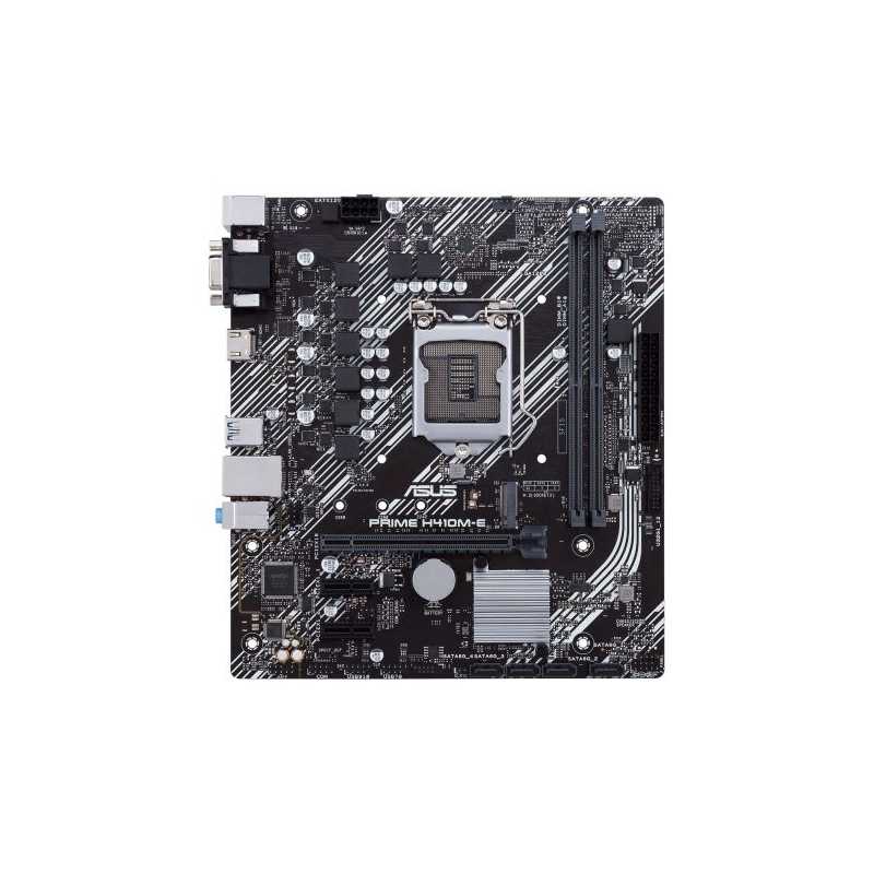 Asus PRIME H410M-E, Intel H410, 1200, Micro ATX, 2 DDR4, VGA, HDMI, M.2