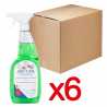Tecman Spray and Wipe Bactericidal Surface Cleaner 750ml Trigger Spray Box of 6