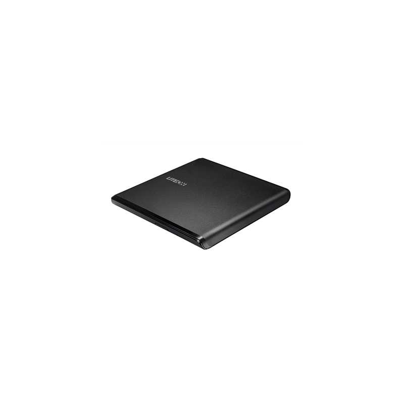 LiteOn ES1-01 Black Ultra Slim USB 2.0 External Optical Drive