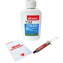 Akasa Tim-Kit Thermal Heat Paste & CPU/Heatsink Cleaner, Spreader included, 125ml