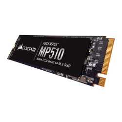 Corsair 480GB Force Series MP510 M.2 NVMe SSD, M.2 2280, PCIe, 3D NAND, R/W 3480/2000 MB/s, 120K/490K IOPS