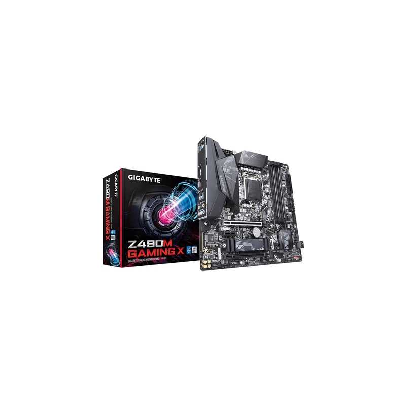 Gigabyte Z490M GAMING X Intel Socket 1200 Micro ATX HDMI/DisplayPort M.2 USB 3.2 C Gen2 Motherboard