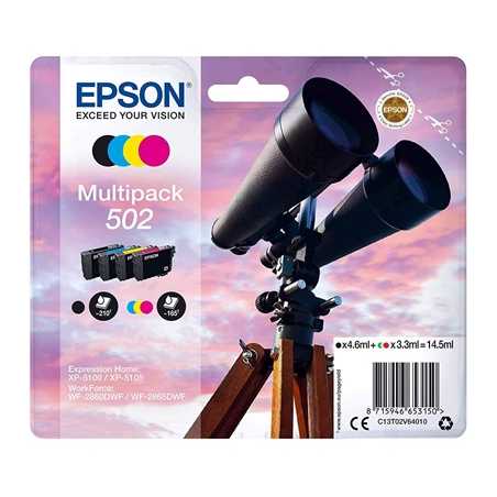Epson 502 Binocular Multipack inks