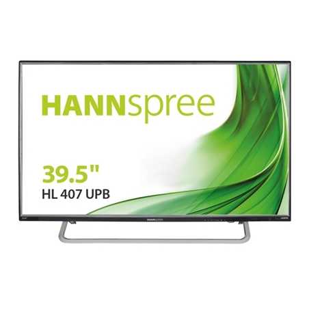 Hannspree HL407UPB 40" WUXGA Full HD VGA / HDMI x 2 (CEC) Connectivity inc Speakers Monitor