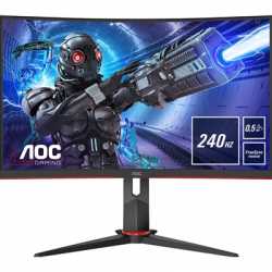 AOC C27G2ZE/BK 27" LED Widescreen HDMI/ DisplayPort Freesync 0.5ms Frameless Curved Monitor