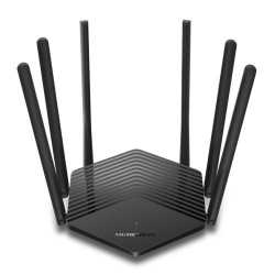 Mercusys (MR50G) AC1900 (600+1300) Wireless Dual Band GB Cable Router, MU-MIMO, 6 Antennas 