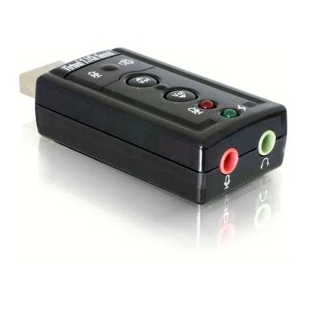 Dynamode USB Sound Card 7 External Sound Card