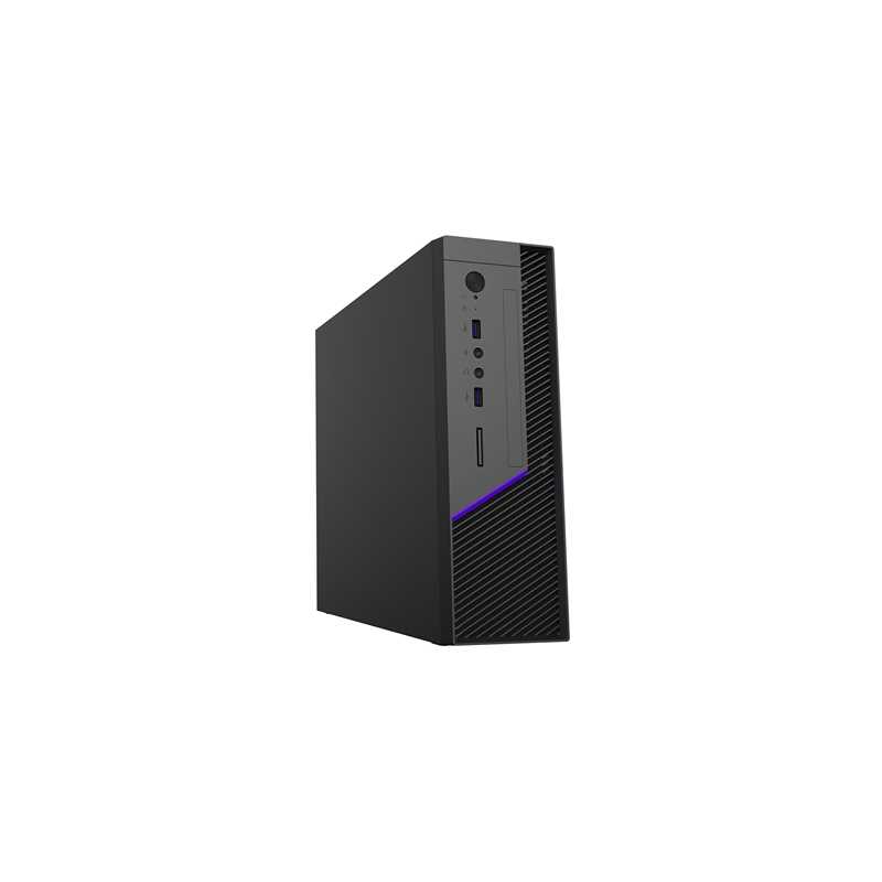 CiT MTX-008B Mini-ITX Tower 2 x USB 3.0 Black Case with 300W Bronze TFX PSU
