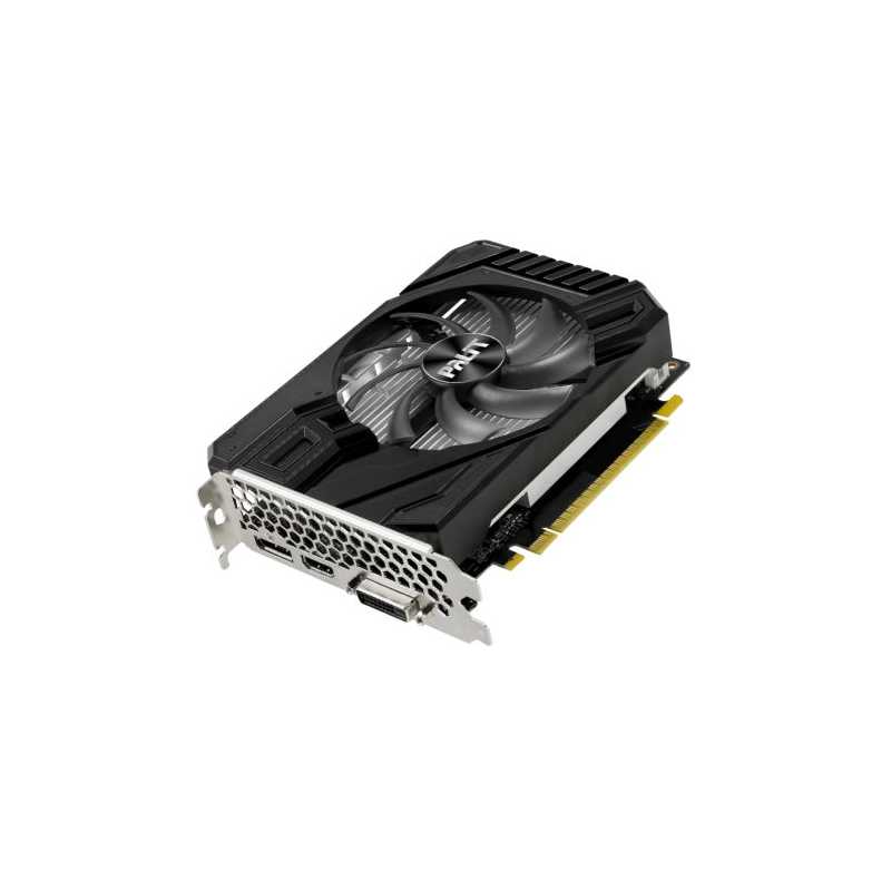 Palit GTX1650 StormX D6, 4GB DDR6, DVI, HDMI, DP, 1590MHz Clock, Compact Design