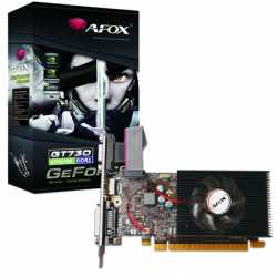 AFOX GeForce GT730 4GB 128bit DDR3 Low Profile PCI-E Graphics Card