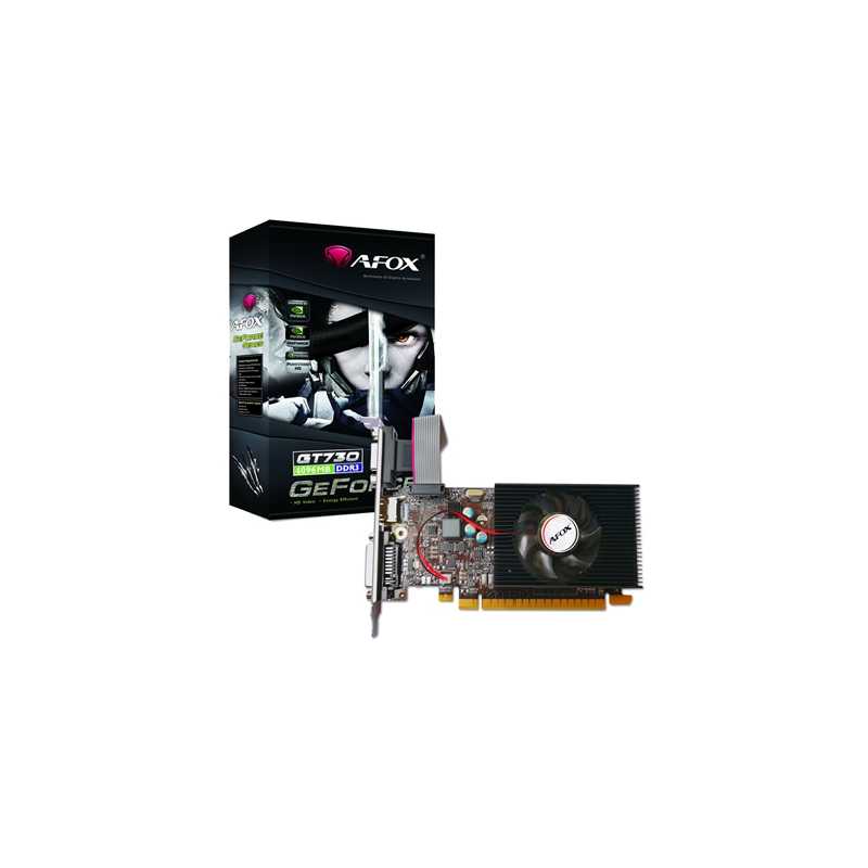 AFOX GeForce GT730 4GB 128bit DDR3 Low Profile PCI-E Graphics Card