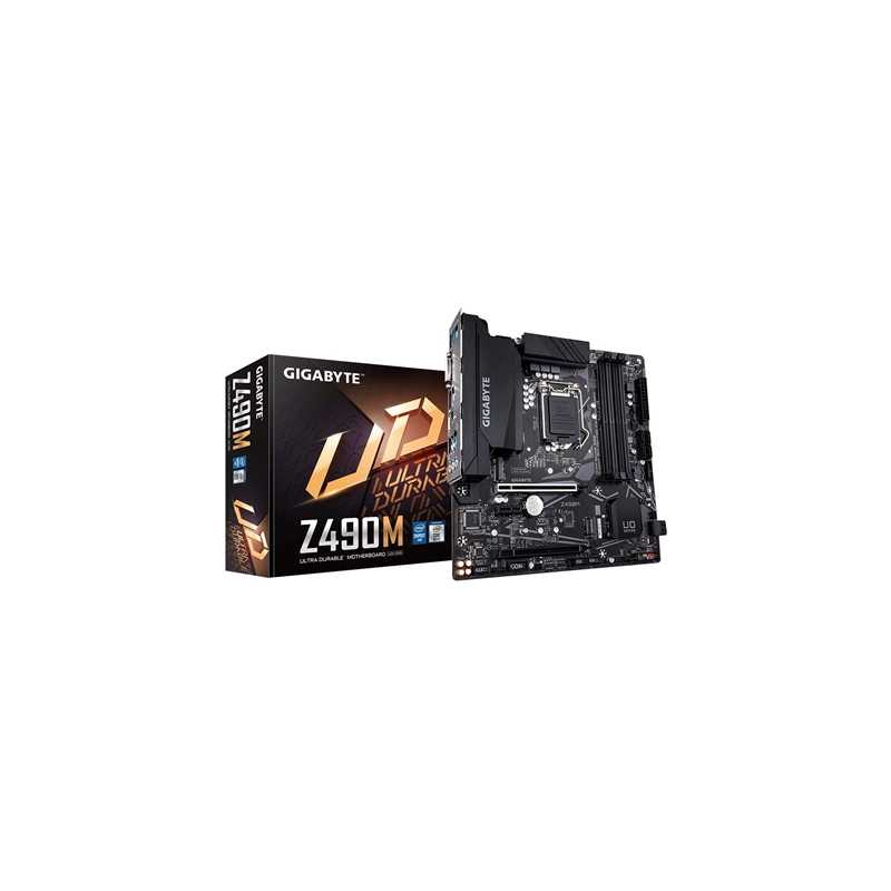 Gigabyte Z490M Intel Socket 1200 Micro ATX HDMI/DVI/DisplayPort USB 3.2 C M.2 Motherboard