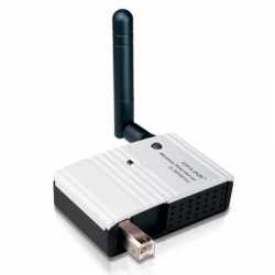 TP-LINK (TL-WPS510U) 150Mbps Pocket-Sized Wireless Print Server, Detachable Antenna