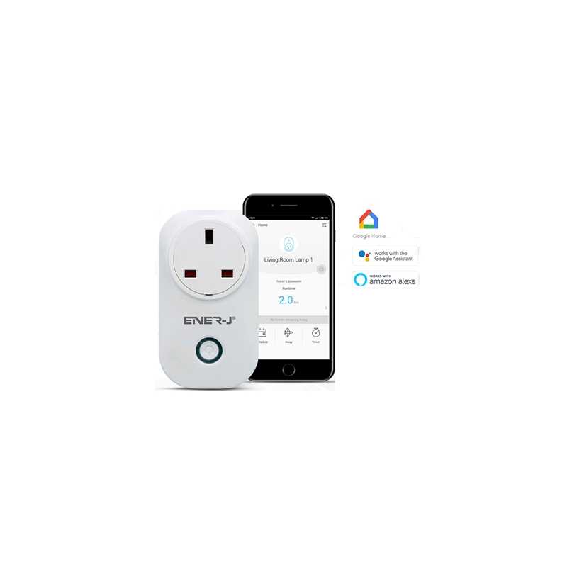 ENER-J Wi-Fi Energy Monitoring Smart Plug