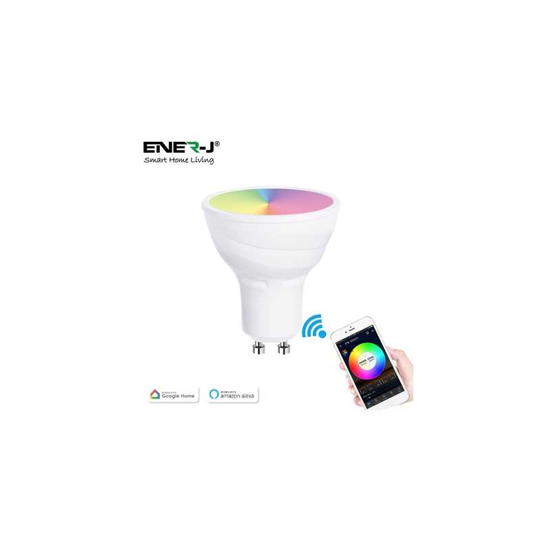 ENER-J Smart WiFi 5W GU10 LED Spotlight Bulb