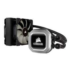 Corsair Hydro H75 120mm Liquid CPU Cooler, 2 x 12cm PWM Fans, LED Pump Head