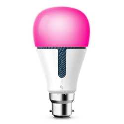 TP-LINK (KL130B) Kasa Wi-Fi LED Smart Light Bulb, Multicolour, Dimmable, App/Voice Control, Bayonet Fitting
