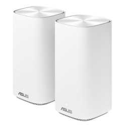 Asus (ZenWiFi AC Mini (CD6)) AC1500 Wireless Dual Band Mesh Mini System, 2 Pack (Router & Node), AiMesh, AiProtection