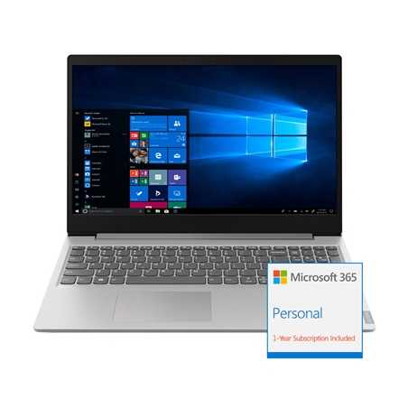 Lenovo Ideapad Slim 1-11AST-05 AMD A4-9120e 4GB RAM 64GB eMMC 11.6 inch Windows 10 Laptop Platinum Grey - includes 1 Year Micros