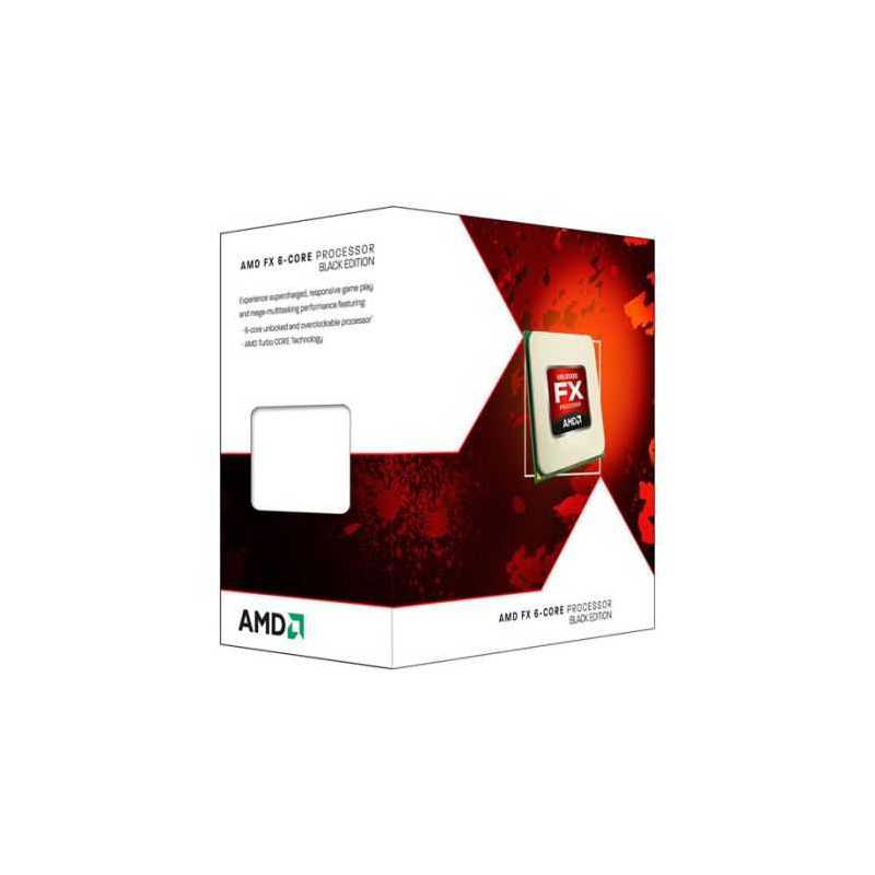 AMD FX-6300 CPU, AM3, 3.5GHz, 6-Core, 95W, 14MB Cache, 32nm, Black Edition, No Graphics