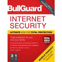 Bullguard Internet Security 2020 1Year/3PC Windows Only Single Soft Box English