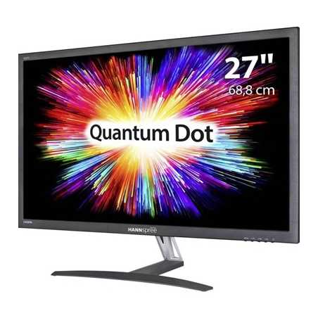 Hannspree HQ272PQD 27" QHD IPS 2 x HDMI / Display Port inc Speakers Monitor